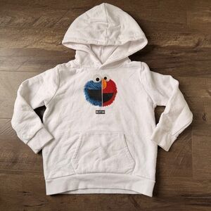 6Y Kith x Sesame Street Bergdorf Goodman White Hoodie